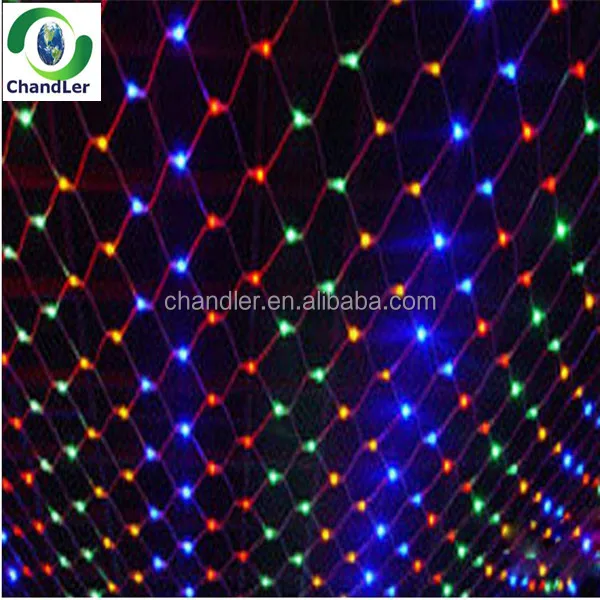 8 m x 10 m 2600 LED al aire libre Red Navidad luces de hadas de Navidad ...