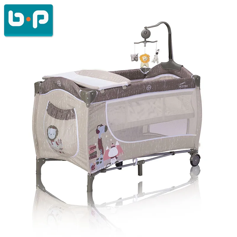 playpen with changing station