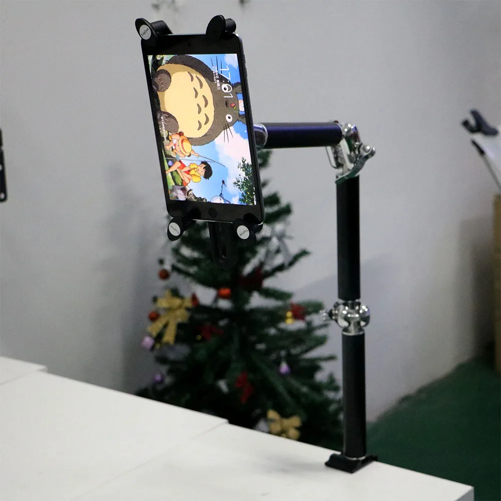 Car Floor Seat Bolt Mount Gooseneck Holder Desk Stand Mount For Ipad