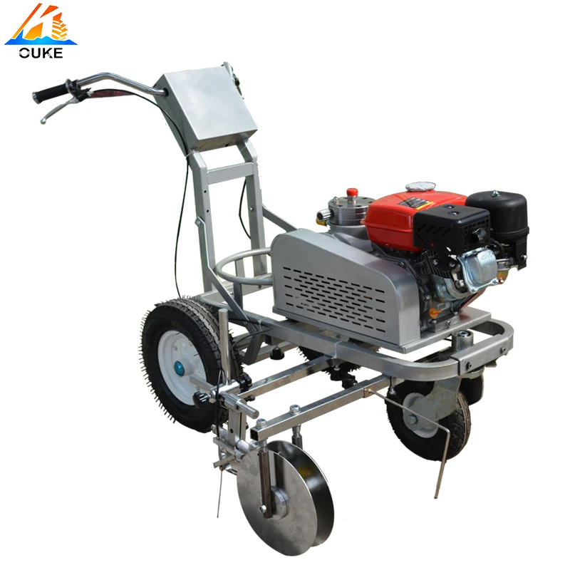 New Type Road Scribing Cold Painting Street Marking Machine For Sale