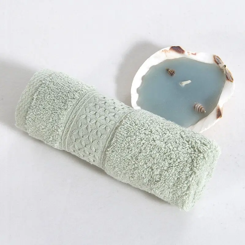 Wholesale White Muslin Cotton Hand Towel Face Square Top Quality 100