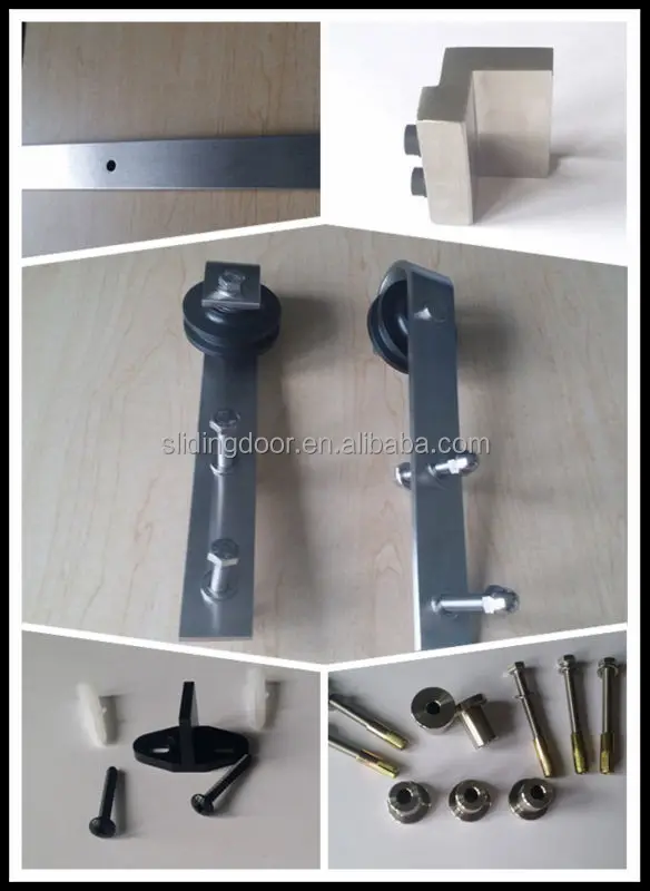 2015 Satin Stainless Steel Hardware Barn Door Pulley System Buy Barn