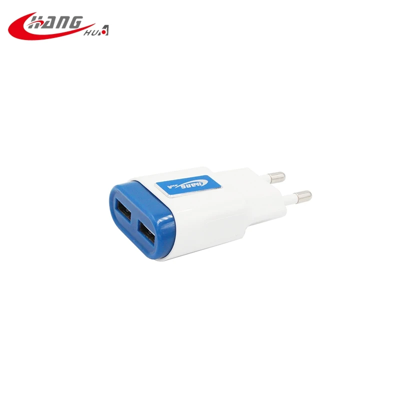 Changhua electronic OEM logo wireless 2 usb port battery charger cable for cellphone