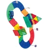 Race Car Track Building Block Educational Toys Set Magnetic Tiles Magnet toy 2 Light Up Car STEM Learning Toy