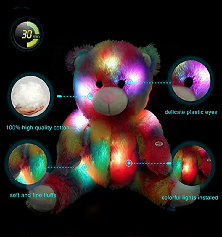 bright light teddy bear