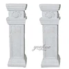 Beautiful exterior decorative building pillars columns