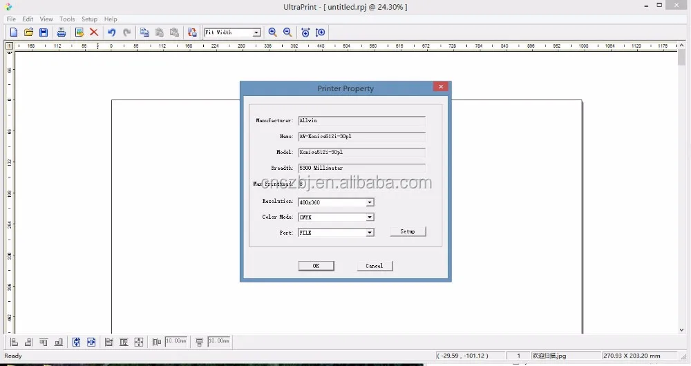 Inkjet Printer Rip Software Ultraprint Dongle For Allwin Konica 512i ...