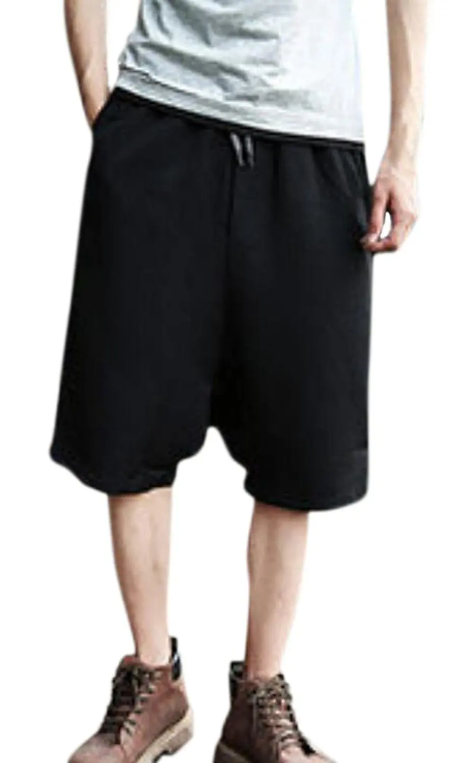 ZXFHZS Mens Active Fitness Casual Fall Winter Mid Rise Straps Fit Bottom Pants