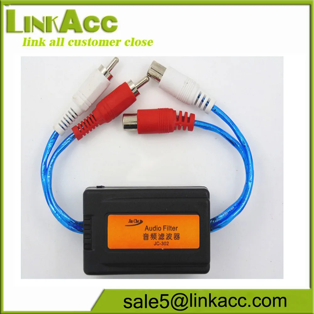 Lkcl531 Ground Loop Isolator 3.5mm Car Rudio Rca Amplifier Audio Noise