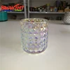 New Technic Jewellery Glow Painted Diamond Glass Tumbler /Cylinder for Candle Holders