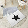 Star pattern design doormats super absorbs Mud Absorbent PVC dot backing Non Slip Carpet shoes scraper dirt trapper door mats