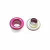 10mm Fashion Pink Brass Round Eyelet With Necked washer