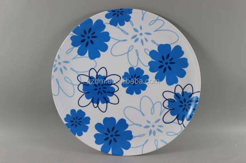 Factory supplies 10inch Melamine Flat Plate