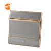 Stainless steel BS standard silver 1 gang 1 way or 2 way light switch