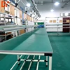 Manufacturer supply production LCD TV assembly line PVC Material Belt Conveyor Lean tube U type production line