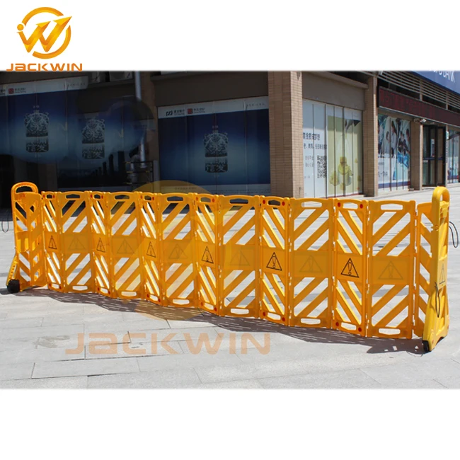 Portable Temporary Safety Barrier Plastic Expandable Barrier For Sale
