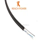Professional self-supporting 2 core parallel drop wire aerial telephone cable