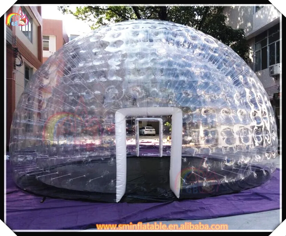 outdoor inflatable bubble dome