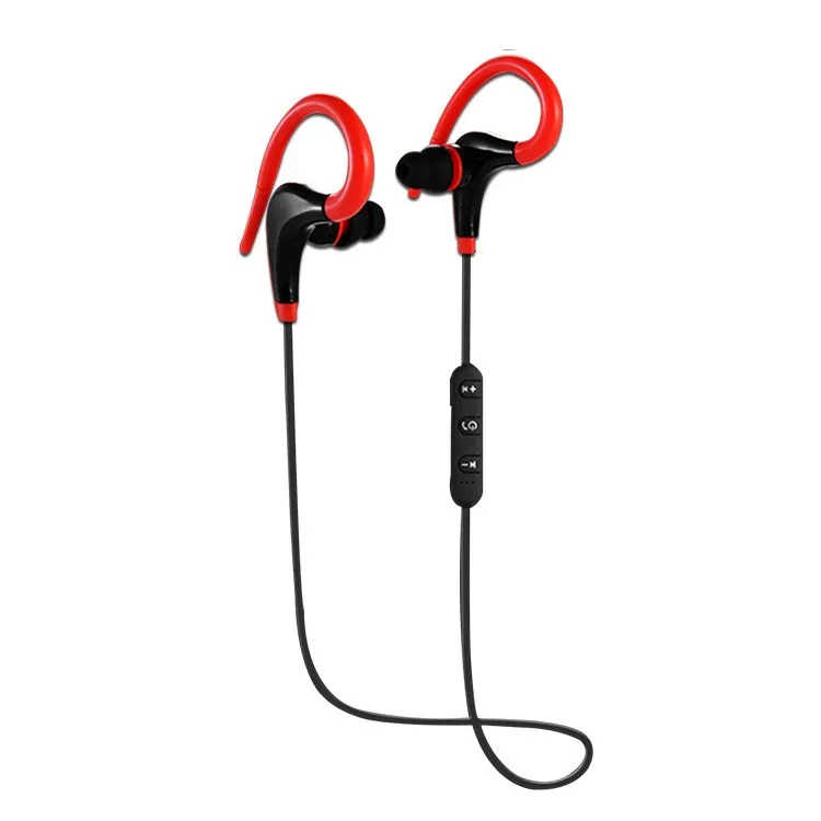China wholesale stereo ear hook style blue-tooth earphone with customized color and logo - ANKUX.COM
