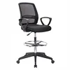2018 New Stool Stainless Steel Footrest Swivel Drafting Chair