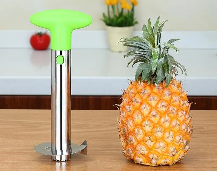 China Stainless Steel Applepine Corer Manufacture sale OEM/ODM Metal Kitchen gadgets Stainless Steel 304 Pineapple corer slicer