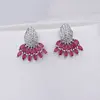 bangkok jewellery gemstone jewelry turquoise ruby earrings gold