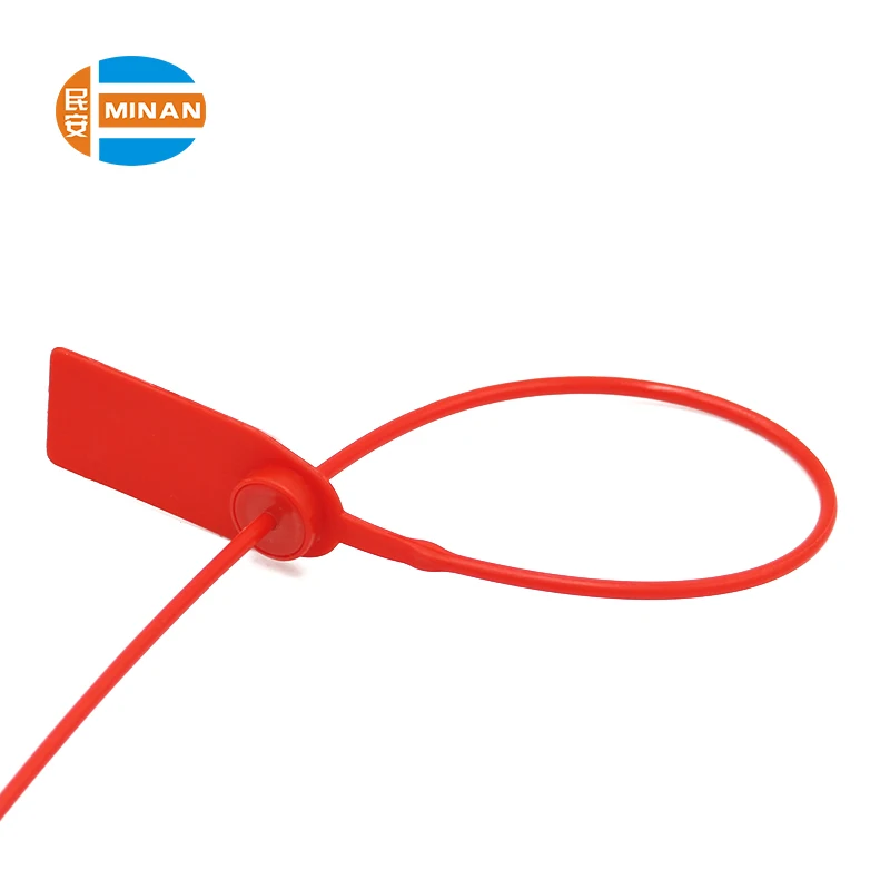 MA - PS 6021 Pull tight tamper evident plastic seals for luggage and money bag