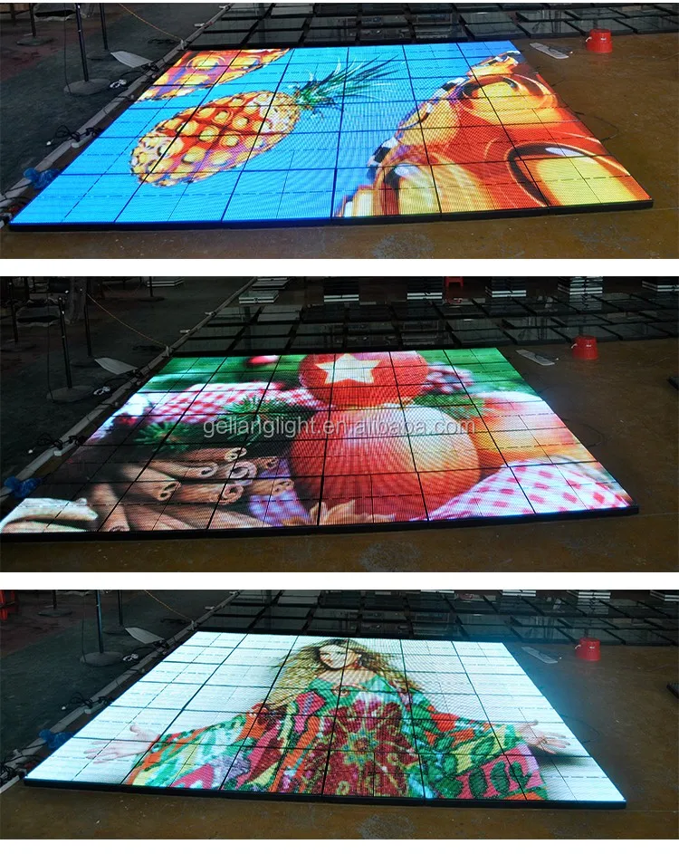 P10 led video dance floor test photo (2)
