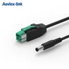 best sellers 12V usb powered to DC5.5x2.1 plug POS system data cable