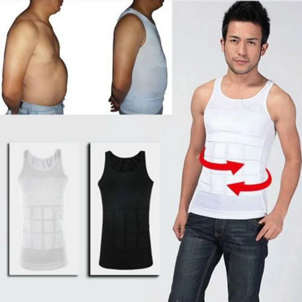 Mens Body Shaper Slimming Shirt - Tops & T-Shirts | Facebook Marketplace