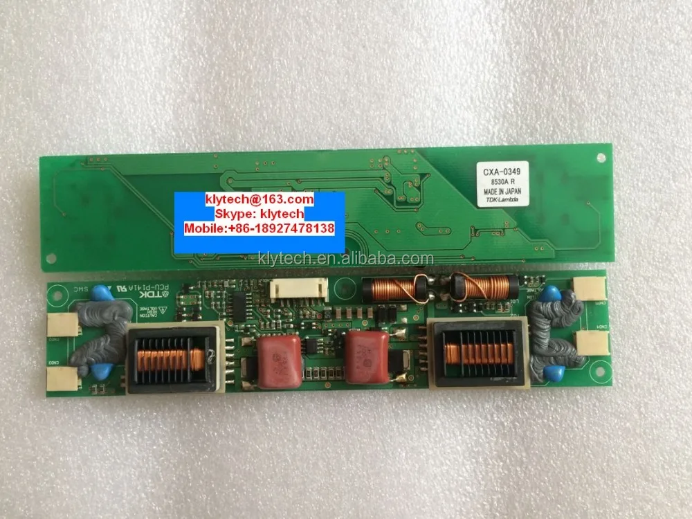 One Pcs LCD Backlight Power inverter Board For TDK,CXA-0349,CXA0349 PCU-P141A 