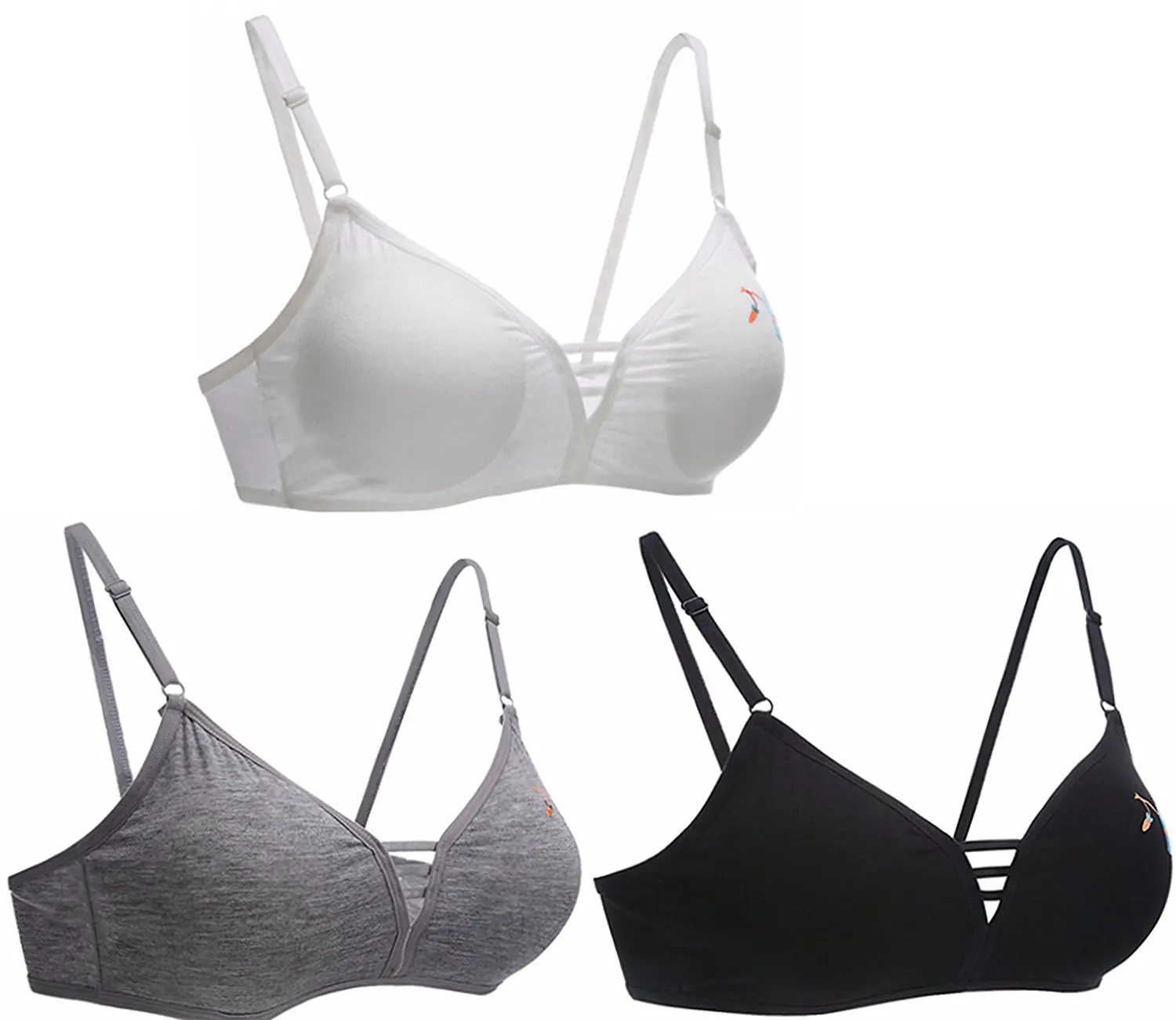 cheap padded bralettes