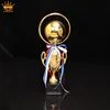 Customized cheap wholesale metal cup trophy shield metal cup trophy
