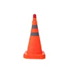 TC106 55cm pop up led light traffic cone