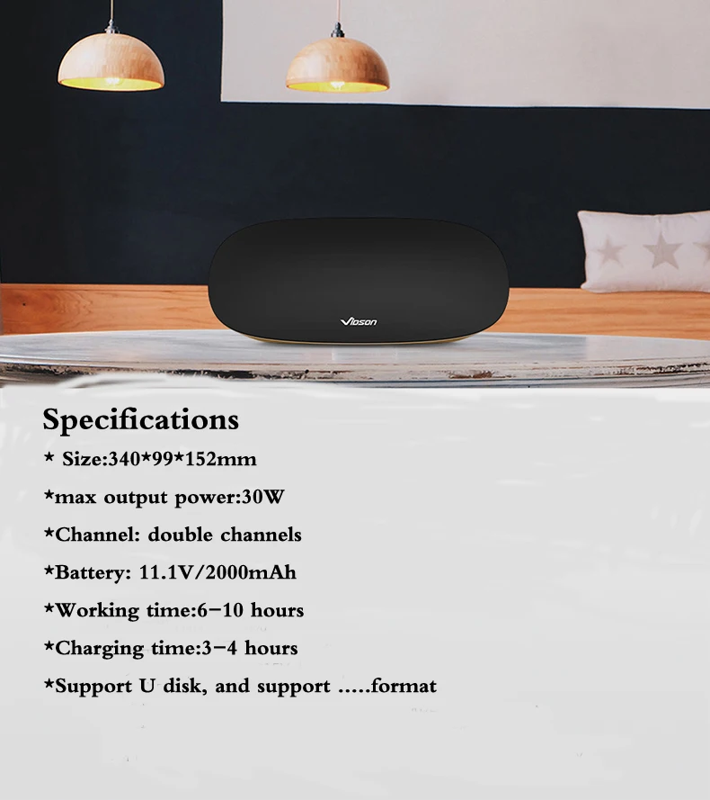 Hot Selling 4.2 Wireless Speaker, 30W Output Power, High Quality Sound