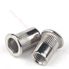 Wholesale stainless steel 304 A2 Knurled flat head rivet nut