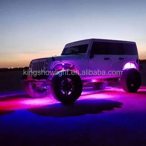 Universal RGB RF Remote Music LED RGB Controller High Quality Motorcycle Auto LED Lighting System