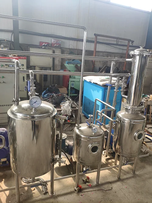 500L ethanol extraction machine for Zingiber