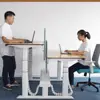 Ergonomic Furniture sit stand height adjustable office desk with linear actuator