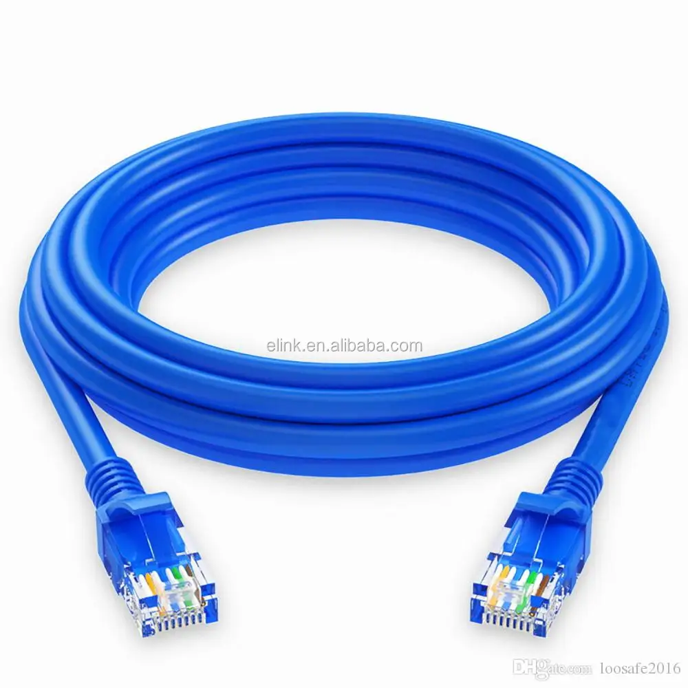 RJ45 NETWORK CABLE Cat5e Cat6 Ethernet LAN Snagless Patch Lead 0.25-50m Long Lot 