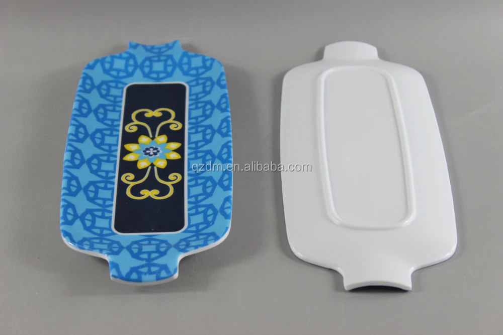 Melamine Corn Plate/Reusable Melamine Corn Dish