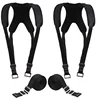 2 persons polyester adjustable shoulder moving and lifting straps belt for heavy object and furnitures with soft back support