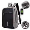 Functional Business Travel Laptop Bagpack, Charging USB Bagpack, Anti Theft Bagpack With Zip Coded Lock