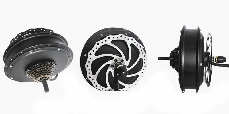 72v brushless electrical motors 3000w gearless hub electrical motors
