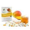 No sugar instant natty super diet slim tea ,crystallized pure mango green tea powder Help improve digestion
