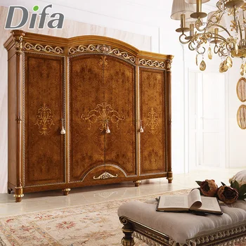 Hand Carved Teak Wood Wardrobe Door Design Wall Cupboard Buy