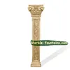 marble modern composite pillar leather carved stone roman column