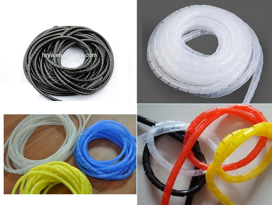 Pe Spiral Wire Wrapping Band Spirale Cable Protector Spirale Wrapping ...