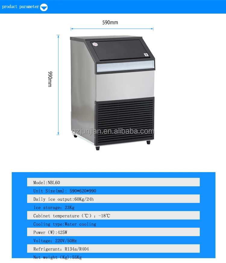 60kg Ice Cube Machine Prices In Pretoria Buy Commercial Crescent Ice