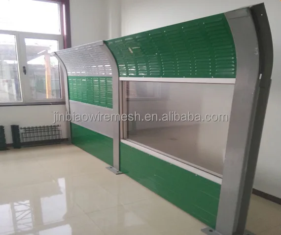 product solar energy panel 3d model design sound screen system highway noise barrier wall for sound insulation-1
